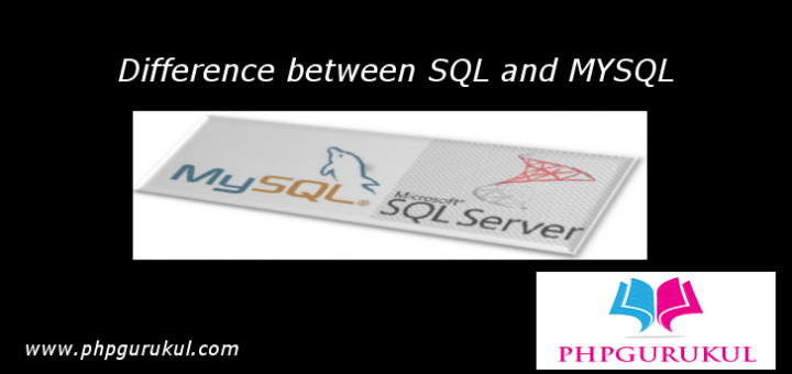 Difference between SQL and MYSQL