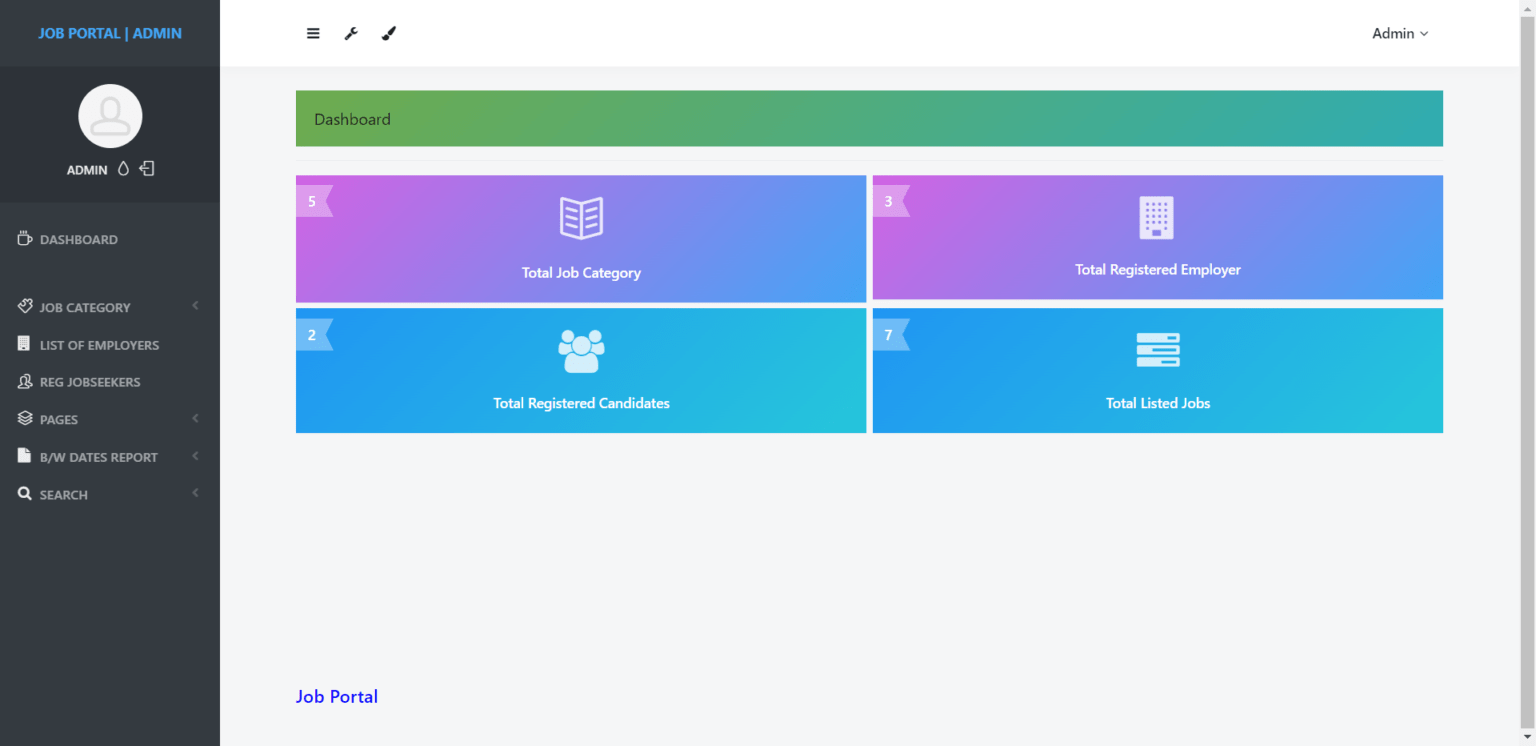 Job Portal Project in PHP Free Download , PHP Job Portal Project