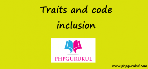 Trait and Code Inclusion