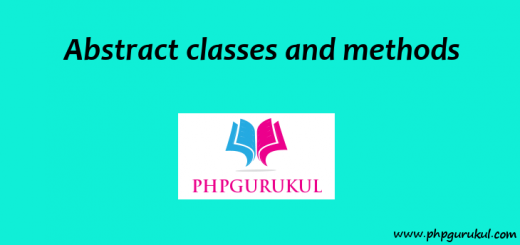 Abstract classes