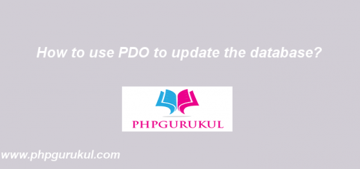 Update the Date with PDO