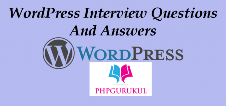 WordPress Questions with Answers