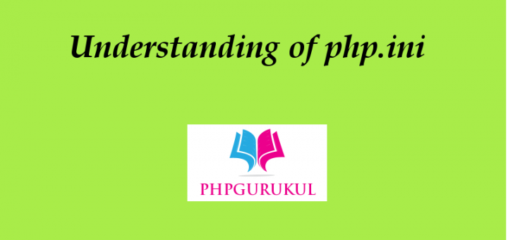 understanding of php.ini