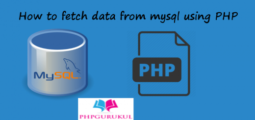 Fetch data from MySQL using PHP
