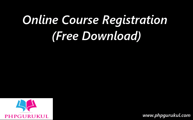 Online Course Registration Free Download Online Course