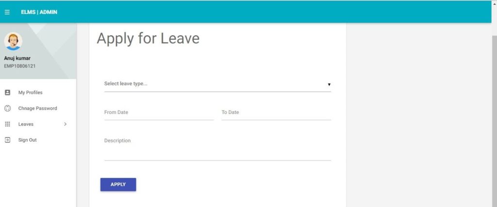 apply for leave