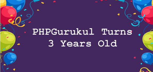 php gurukul turns 3 years old