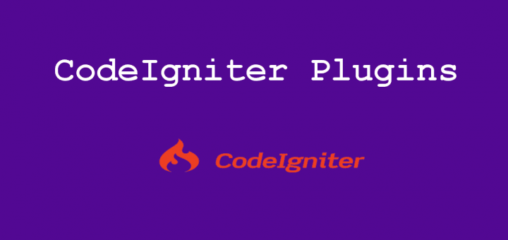 CodeIgniter plugins