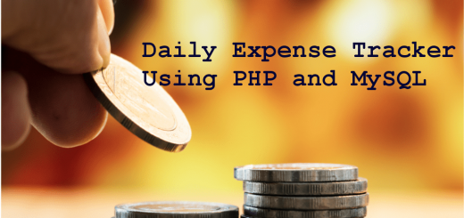 Daily-expense-tracker using php