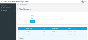 Attendance Monitoring System using PHP and MySQL , Attendance ...