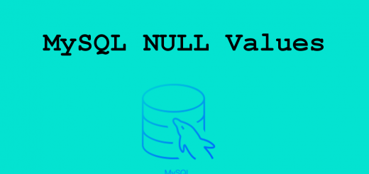 mysql null values