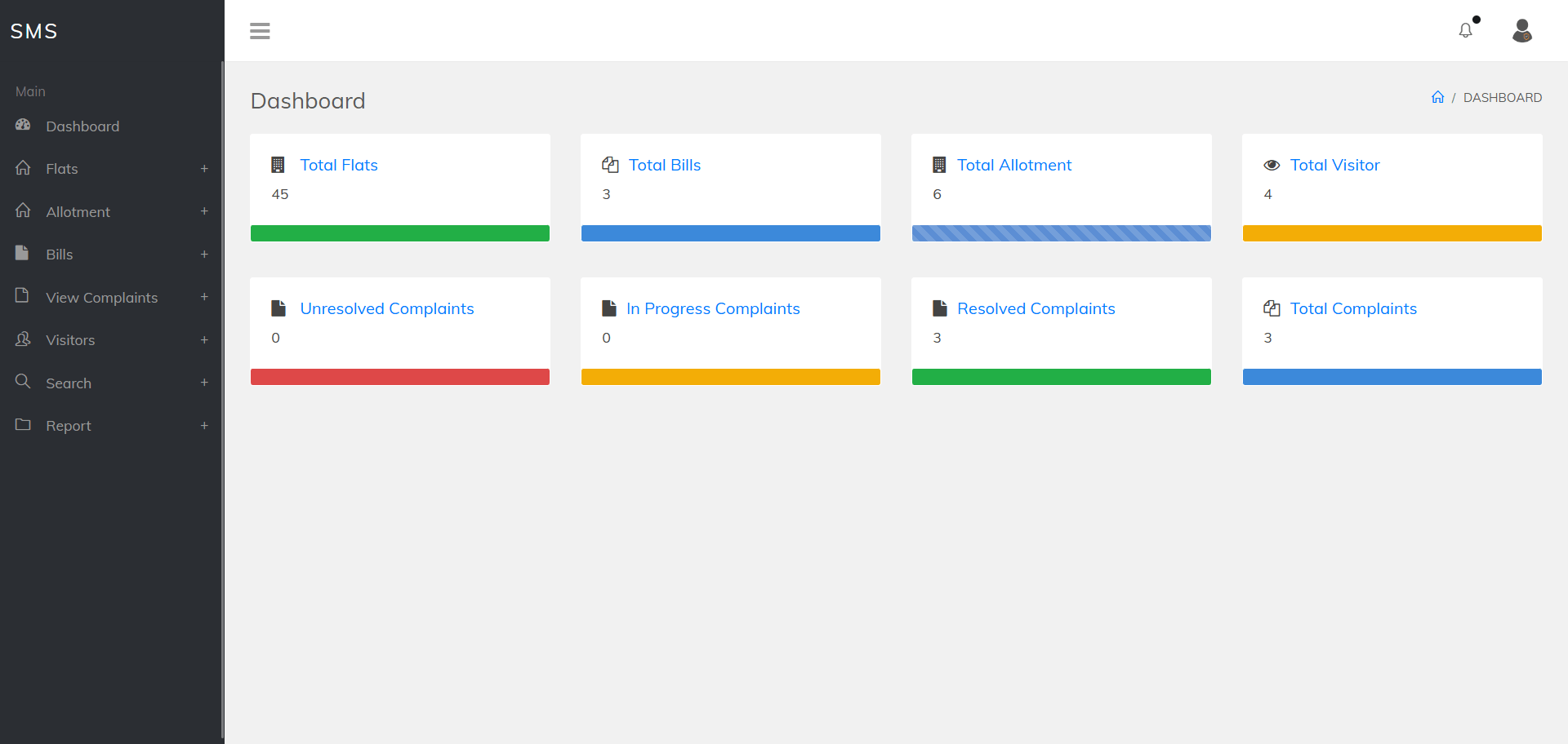 Society Management System using PHP and MySQL, Society Management ...