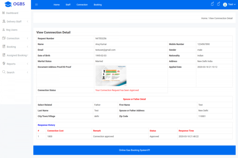 online gas booking literature review