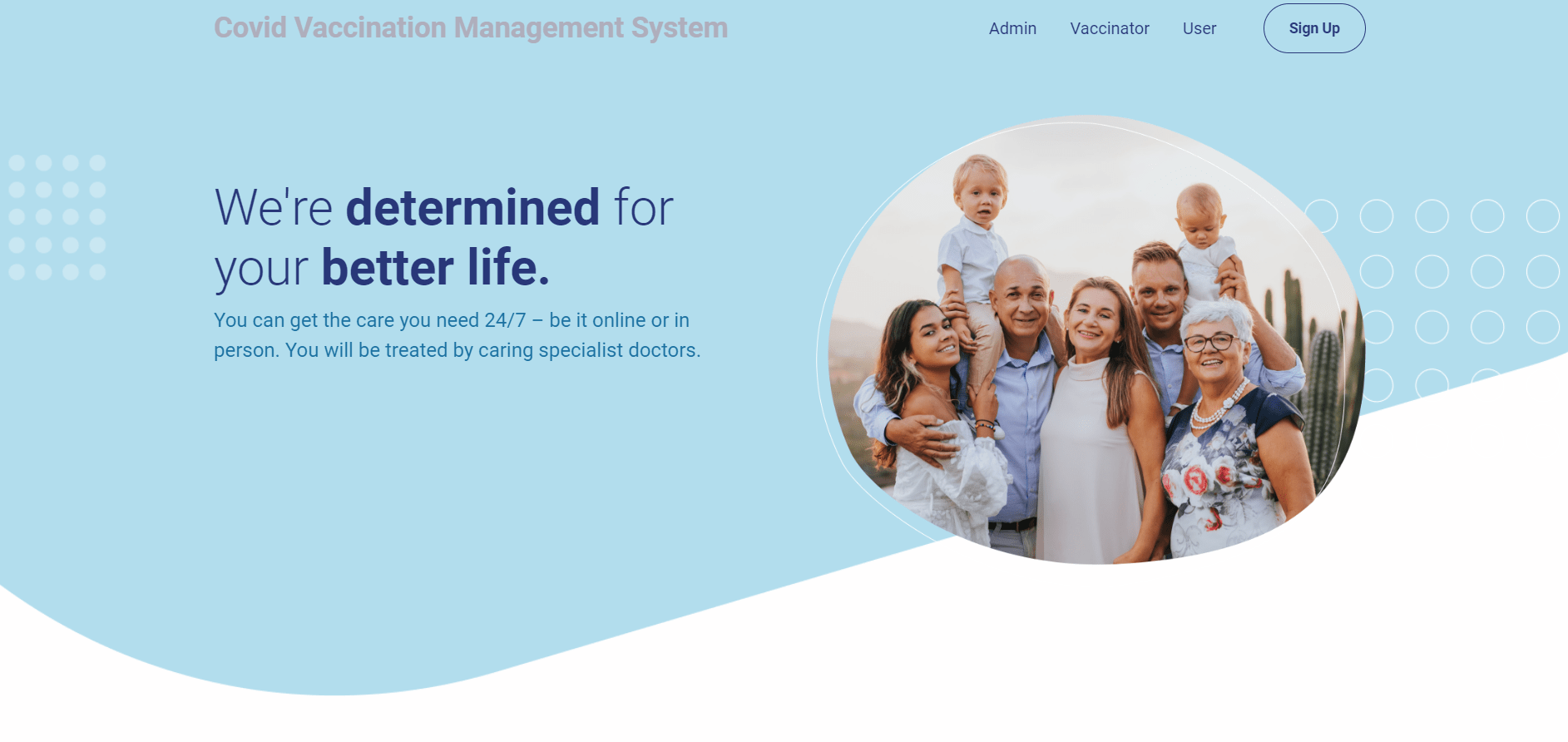 Covid Vaccination Management System in PHP | Covid Vaccination ...