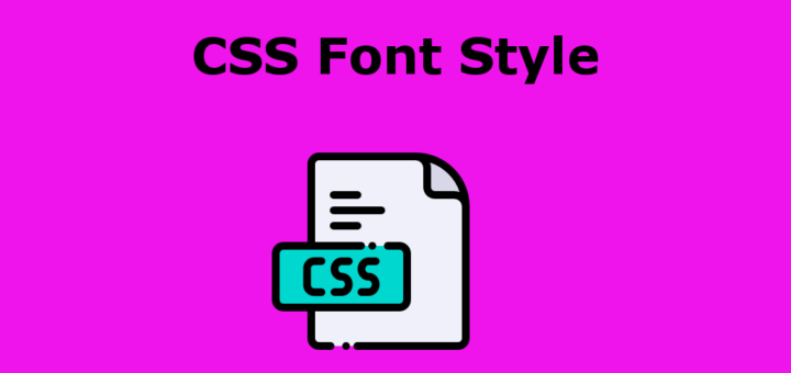 css-font-style
