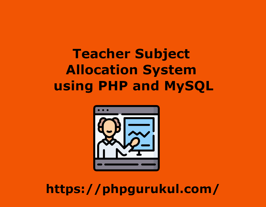 Teacher Subject Allocation Management System in PHP | Teacher Subject ...