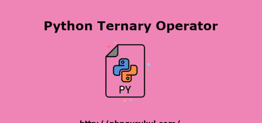 Python Ternary Operator