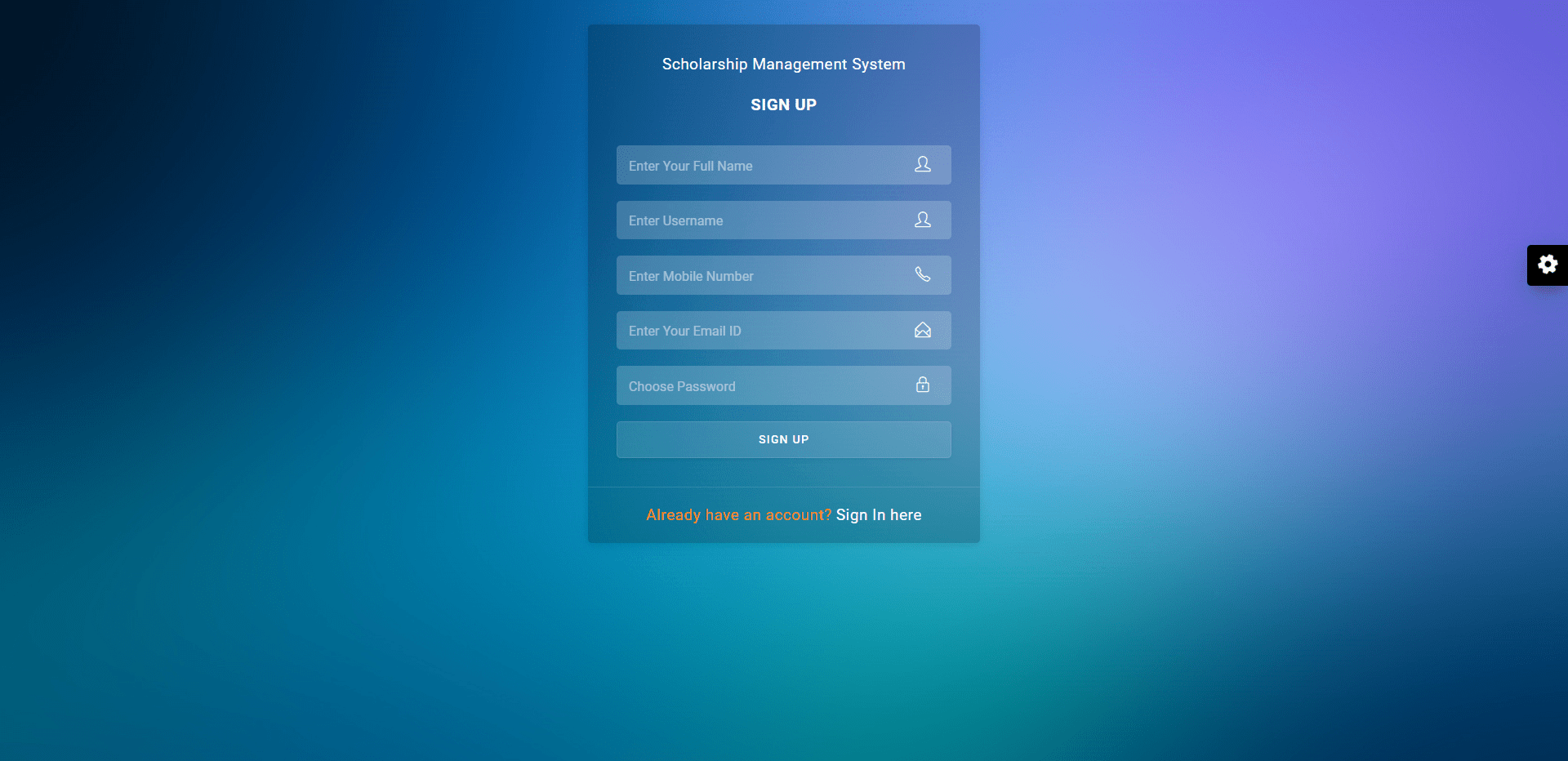 Scholarship Management System Project in PHP Scholarship Management