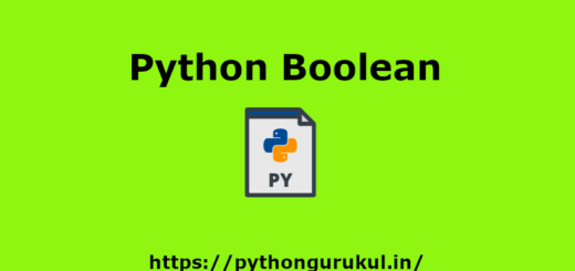 Python Boolean