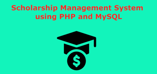 scholarship-management-system-php