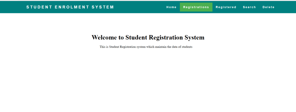 Student Registration/Enrollment System in Python Django - PHPGurukul
