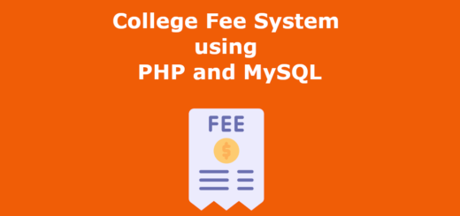 college-fee-system-php