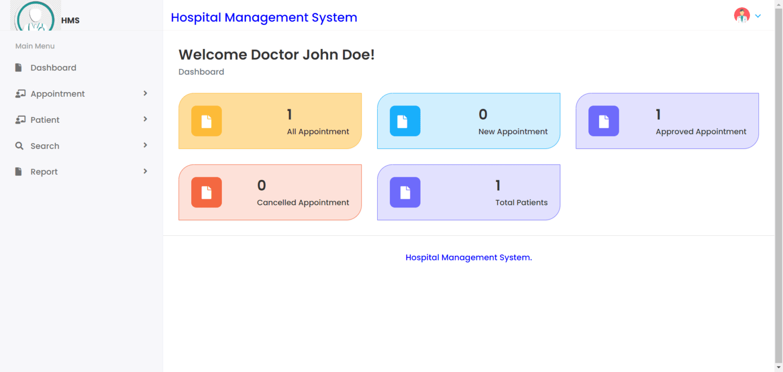 Hospital Management System Project using Python Django - PHPGurukul