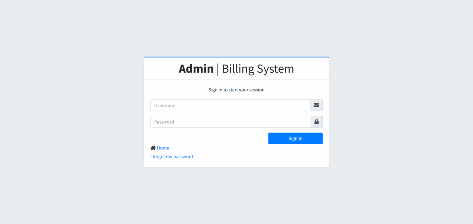 Billing System using PHP and MySQL | Download Billing Management System ...