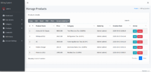 Billing System using PHP and MySQL | Download Billing Management System ...