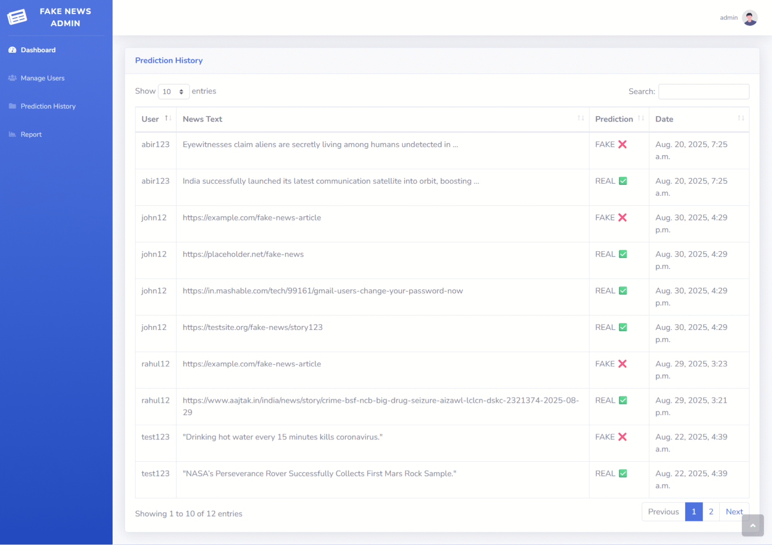 Fake News Detection using Python Machine Learning | Download Fake News ...