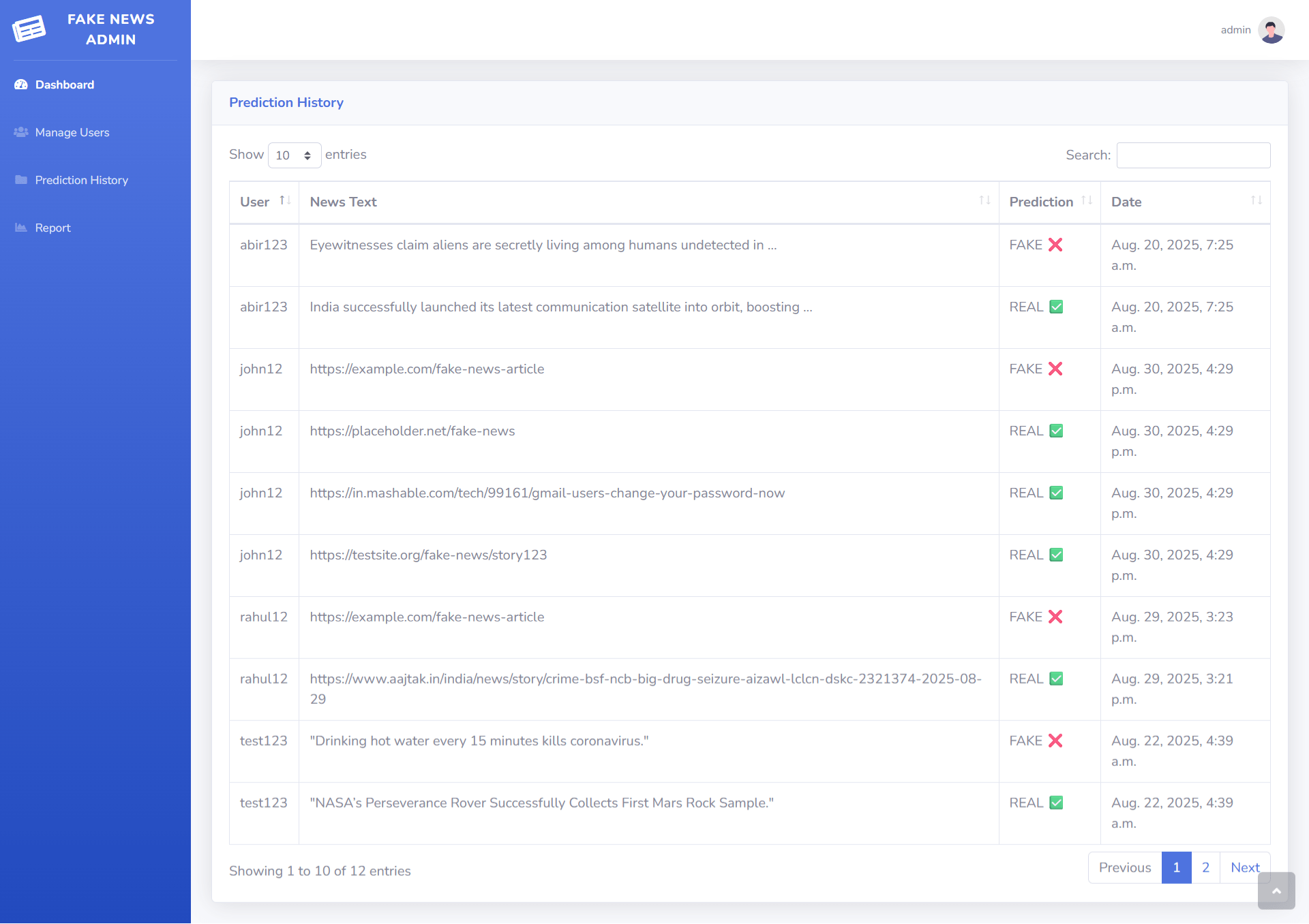 Fake News Detection using Python Machine Learning | Download Fake News ...