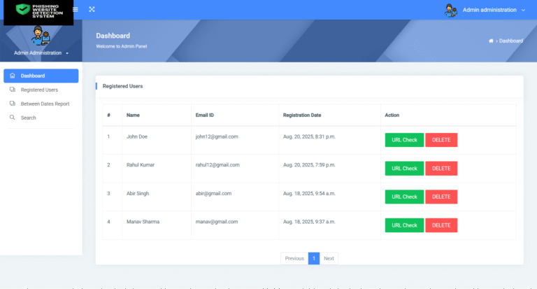 Website Phishing Detection System Project using Python & Machine ...