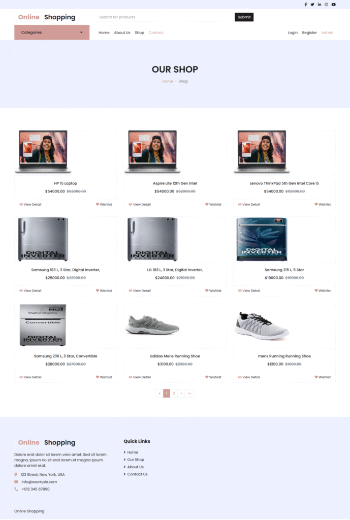 Online_Shoppoing_Portal_Django-Home