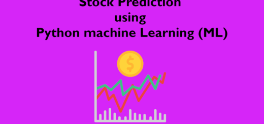 Stock-Predictio-using-Pytho-Machin-Learning-project