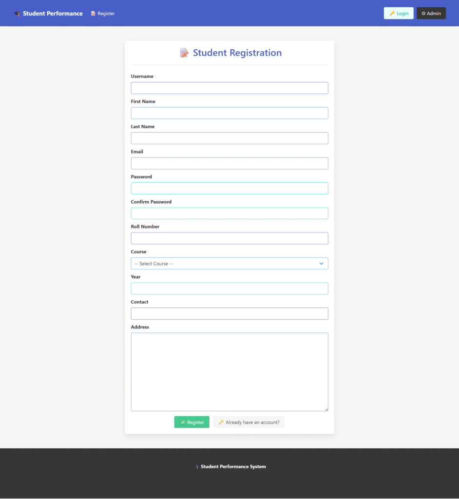 Student_Performance_Prediction_System_ML_User_Registration