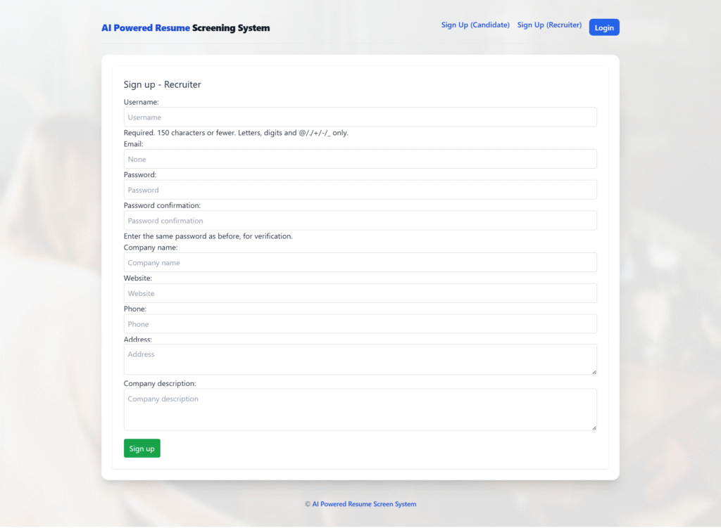 AI-Powered-Resume-Screening-System-ML-Recruiter-Reg