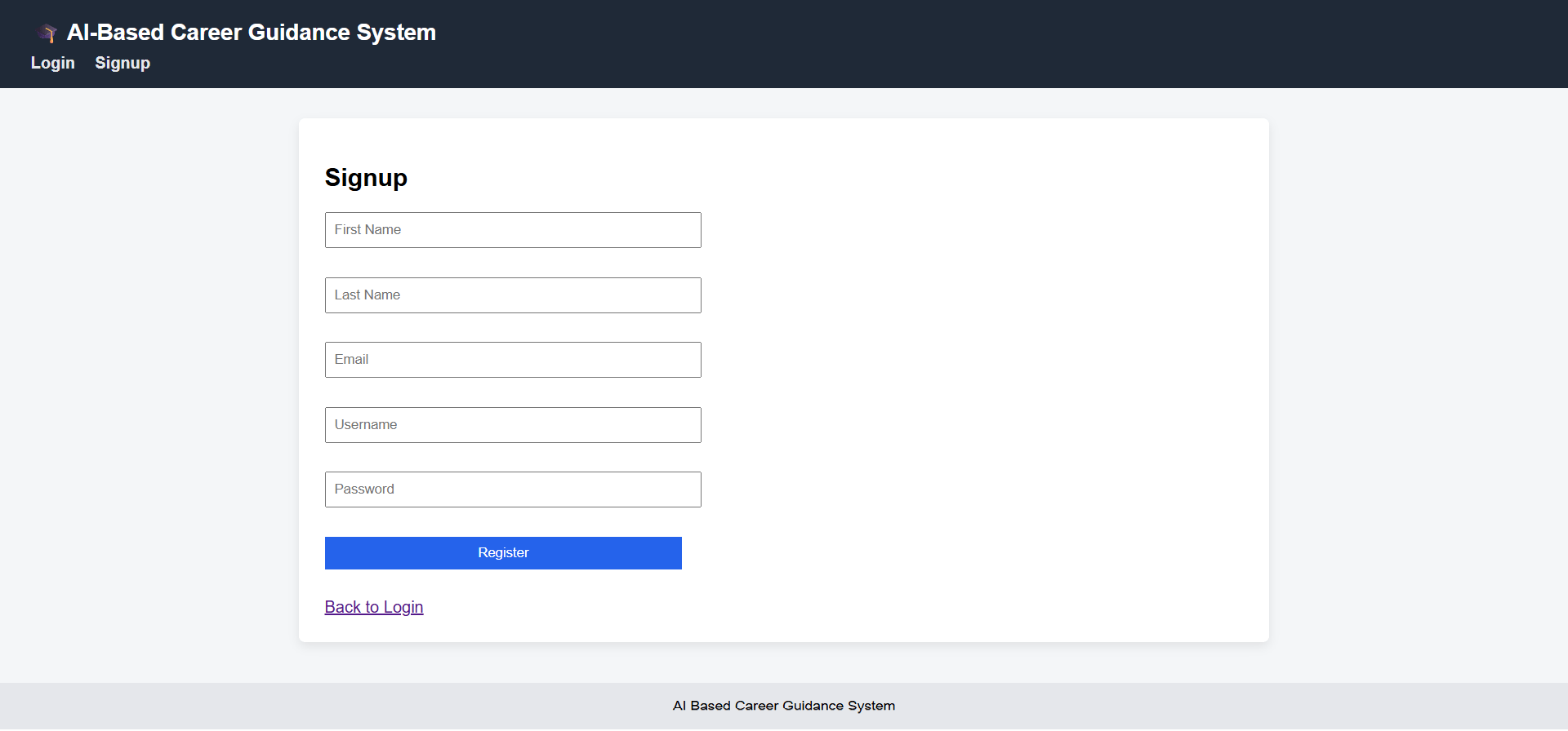 AI-Based Career Guidance System using Python Machine Learning (ML)