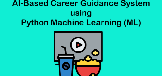 AI-Based Career Guidance System using Python Machine Learning-ML