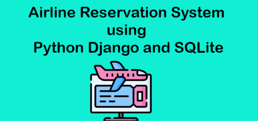 Airlines-Reservation-System-python-djnago-project